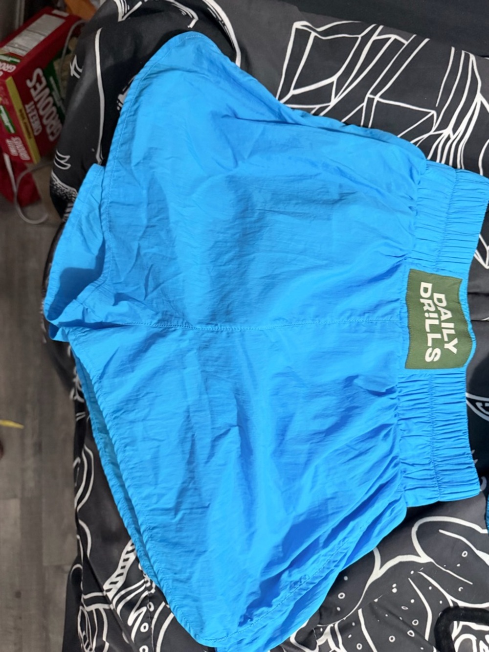 NWOT Daily Drills Bright Blue Athletic Shorts